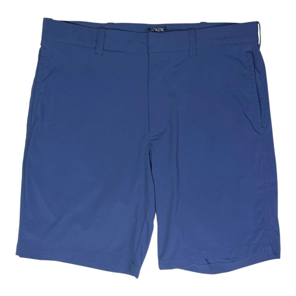 J. Crew Factory Men's 31 Flex Gramercy Shorts Navy Blue L4595 *Wear
